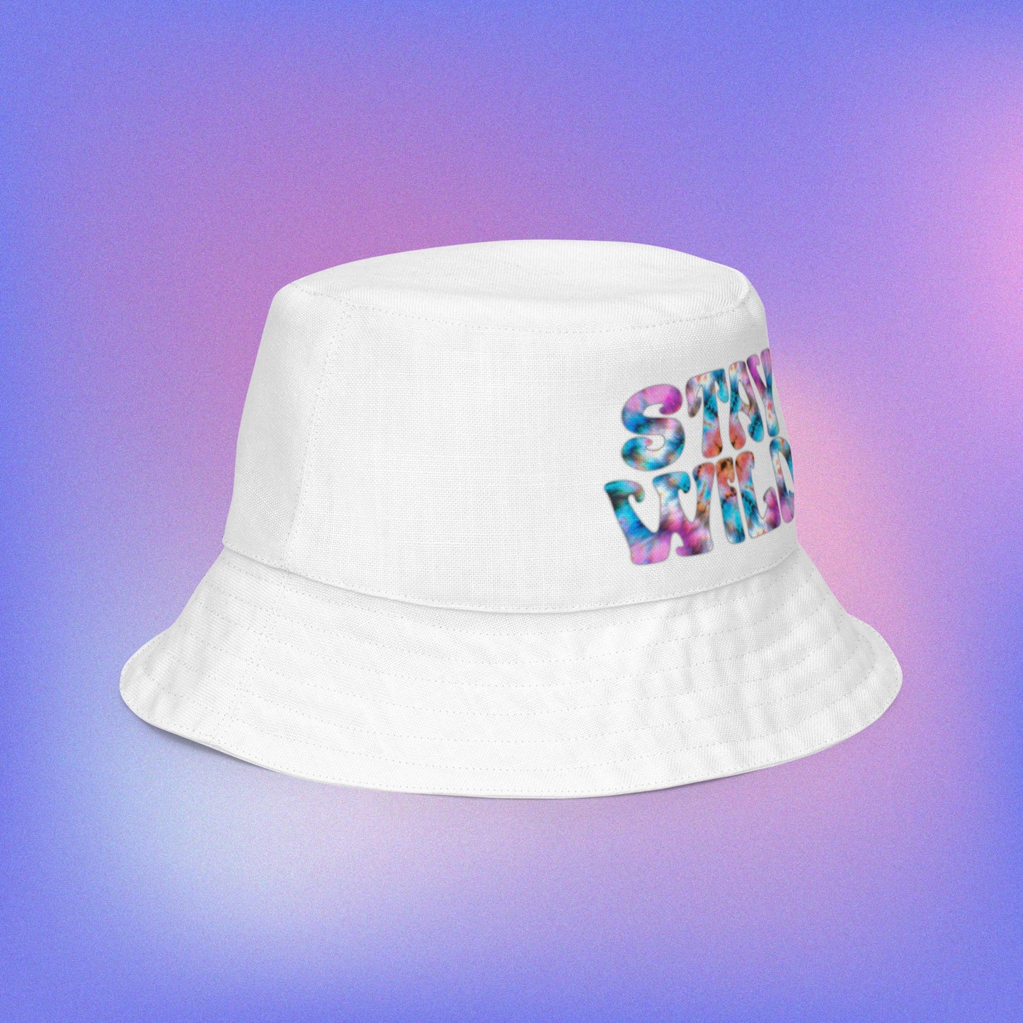 Stay Wild Reversible Bucket Hat