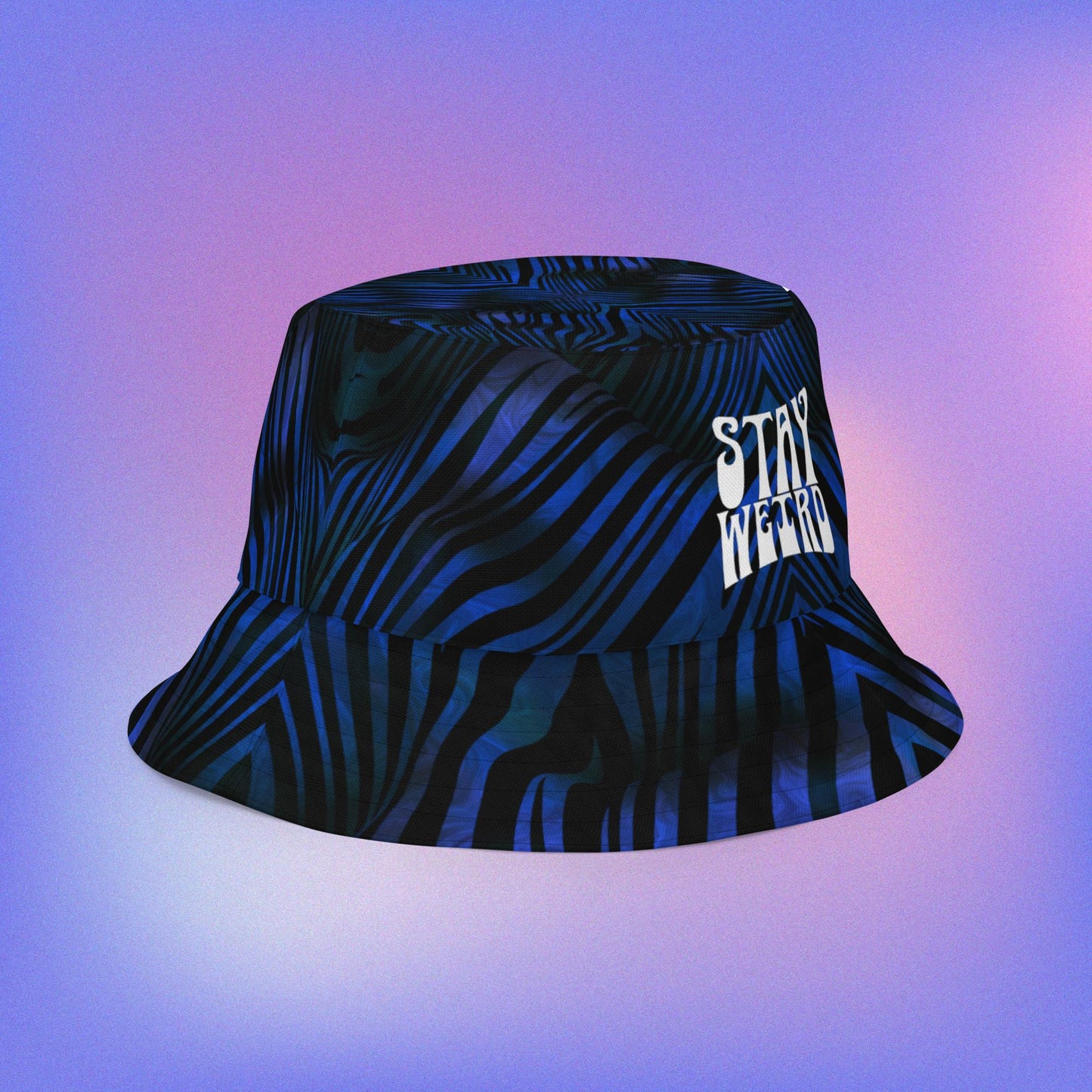 Stay Weird Reversible Bucket Hat