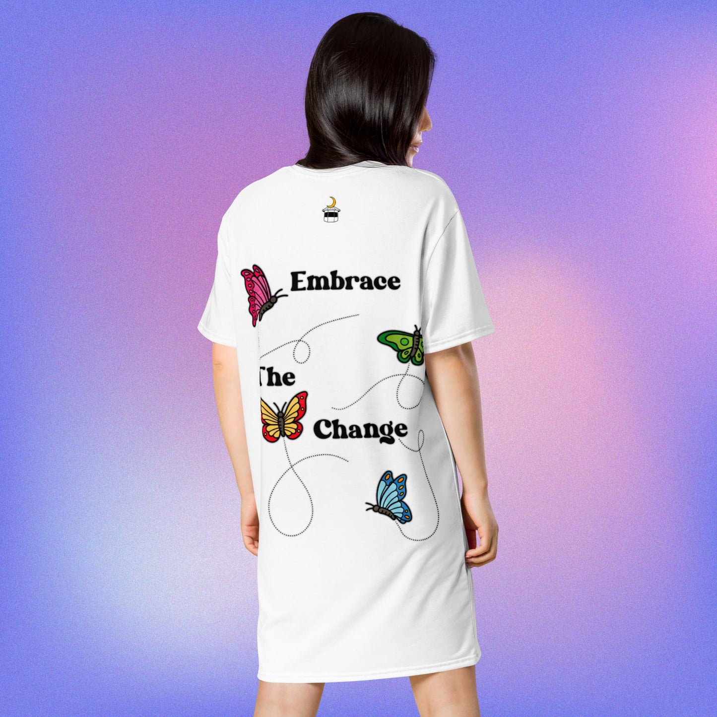 Change Is Beautiful T-shirt Dress