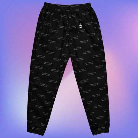 If You Can Read This You're Too Close Black Unisex Track Pants